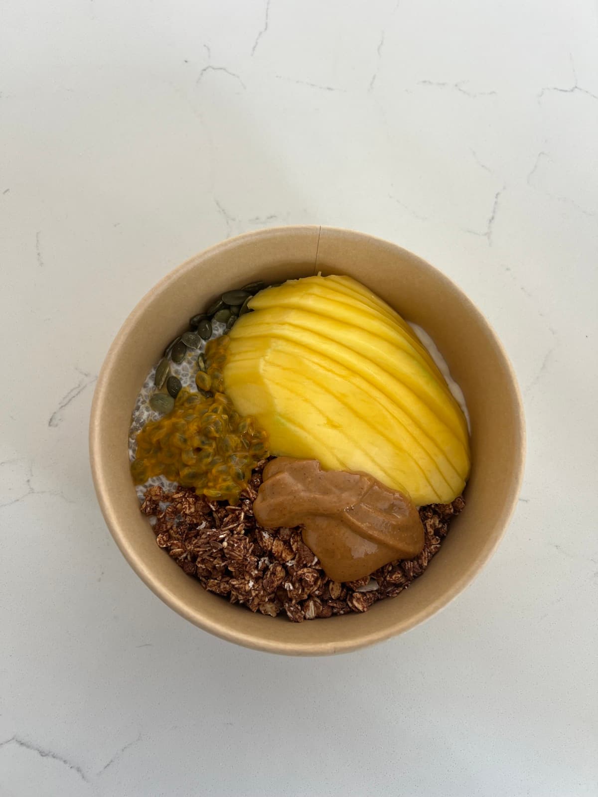 Mango & Passionfruit Yoghurt Bowl