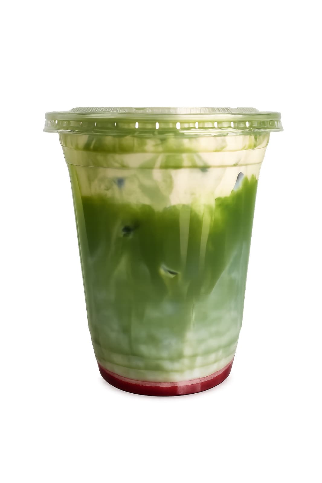 Strawberries & Cream Iced Matcha, Bottled